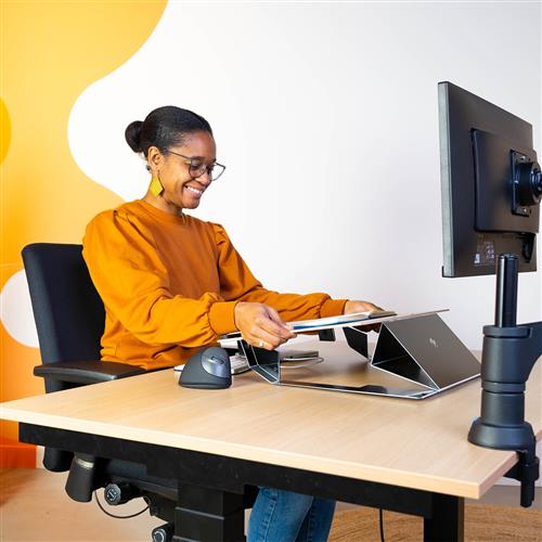 PORTADOCUMENTI R-GO READ2WRITE ERGONOMICO POGGIAPOLSI OPACO