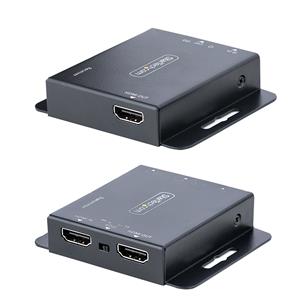 StarTech.com EXTEND-HDMI-4K40C6P1 moltiplicatore AV Trasmettitore e ricevitore AV Nero