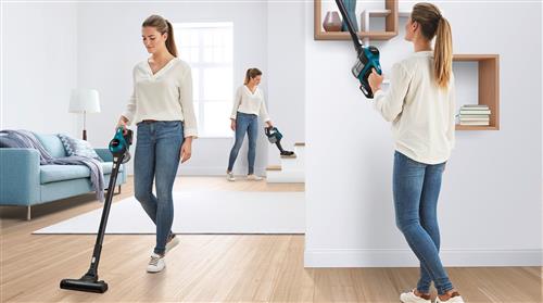 SCOPA RIC. 2IN1 AUT 30MIN 18V BAT LITIOBLUE UNLIMITED