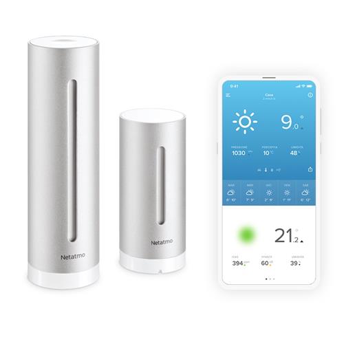 SMART HOME WEATHER STATION SCATOLA APERTA E DANNEGGIATA