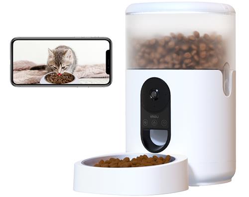 SMART PET FEEDER 4L. DISTRIBUTO DI CIBO PER ANIMALI CON TELECAME