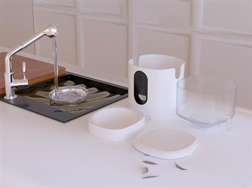 SMART PET FEEDER 4L. DISTRIBUTO DI CIBO PER ANIMALI CON TELECAME