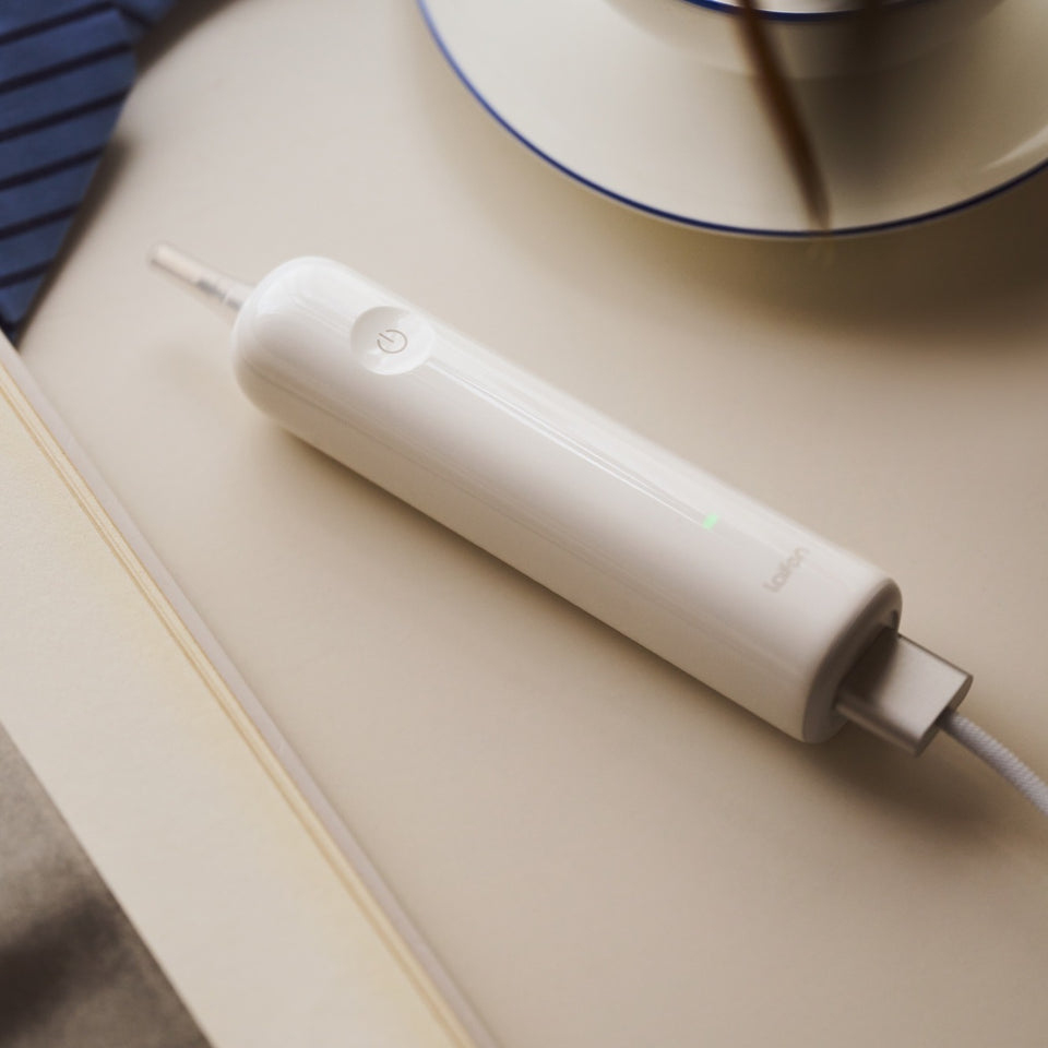 Laifen Wave Adulto Spazzolino rotante-oscillante Bianco