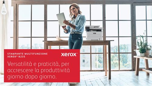 XEROX B235 MONO MULTIFUNCTION DANNO LIEVE CASSETTO