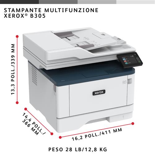 XEROX B305 MONO MULTIFUNCTION 