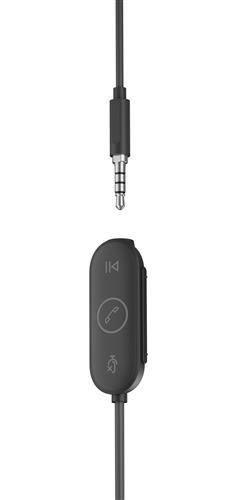 Logitech Zone Auricolare Cablato In-ear Ufficio USB tipo-C Grafite