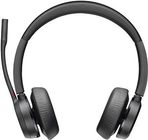 POLY Voyager 4320 USB-A Headset +BT700 dongle Auricolare Wireless A Padiglione Ufficio Bluetooth Nero