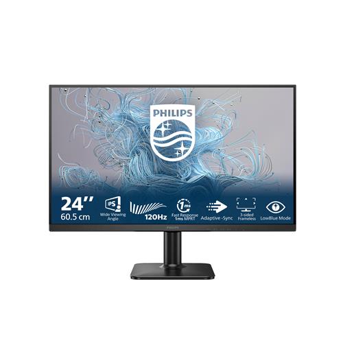 23.8IN 16:9 IPS 120HZ 1920X1080 D-SUB X 1 HDMI X 1X 1.4 1500:1