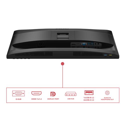 23.8IN WLED 1920X1080 16:9 4MS 1500:1 D-SUB HDMI DP USB-A USBHU