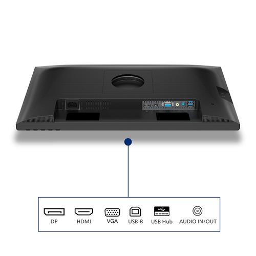 24IN WLED FHD 1920X1080 16:9 1500:1 4MS D-SUB HDMI DP USB