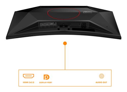 27IN 16:9 VA 180HZ 1920X1080 HDMI X 2X 2.0 DP X 1X 1.4 3000:1