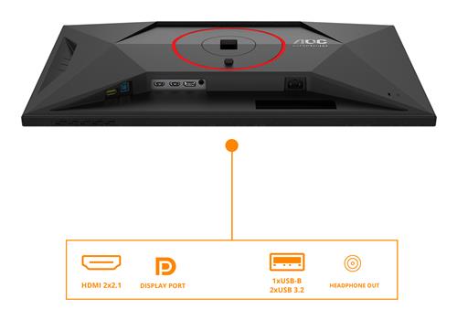 27IN 3840X2160 16:9 1000:1 1MS HDMI DP