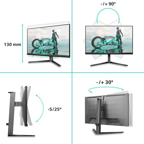 27IN EVNIA IPS UHD 3840X2160 16:9 1000:1 1MS 160HZ HDMI DP