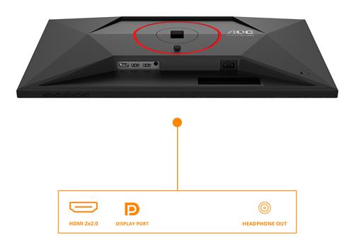 27IN WLED 2560X1440 16:9 1MS 1000:1 2X 2.0 HDMI 1X 1.4 DP