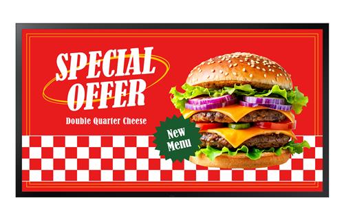 55IN FULLHD IP56 16:9 1920X1080 6MS 6000:1 2XHDMI RS-232 IN/OUT