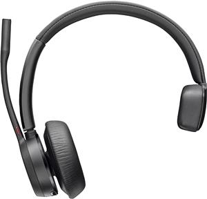 POLY Voyager 4310 USB-C Headset +BT700 dongle Auricolare Wireless A Padiglione Ufficio USB tipo-C Bluetooth Nero