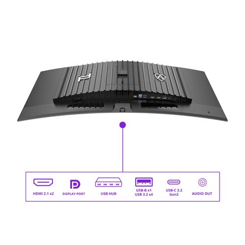 AOC AGON PRO PD34 34IN WQHD OLED GAMING MONITOR 240 HZ 0.03