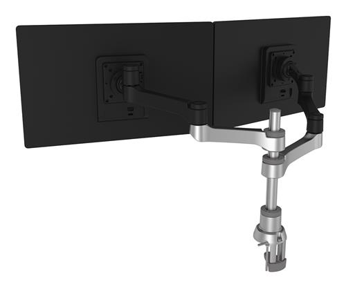 BRACCIO PER MONITOR R-GO ZEPHER DOPPIO MONITOR FINO A 8KG