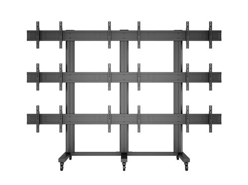 CARRELLO VIDEO WALL 3X3 ECONOMY