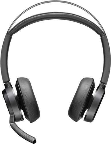 POLY Voyager Focus 2 USB-A Headset Auricolare Wireless A Padiglione Ufficio USB tipo-C Bluetooth Nero