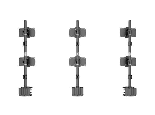 DESKTOPMOUNT SIXTH VERTICAL DESK CLAMP 24IN-32IN
