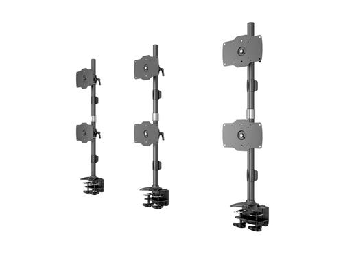 DESKTOPMOUNT SIXTH VERTICAL DESK CLAMP 24IN-32IN