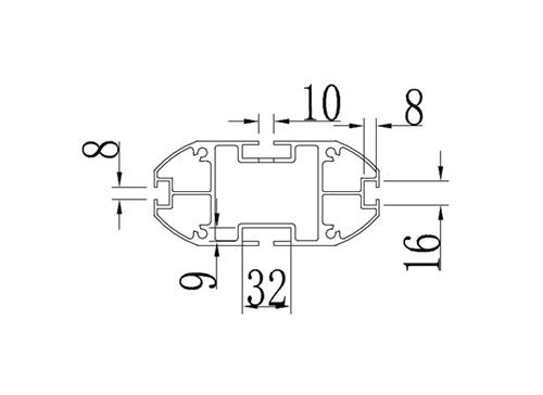 DUAL MONITOR BACK-TO-BACK FLOOR LAMP H165