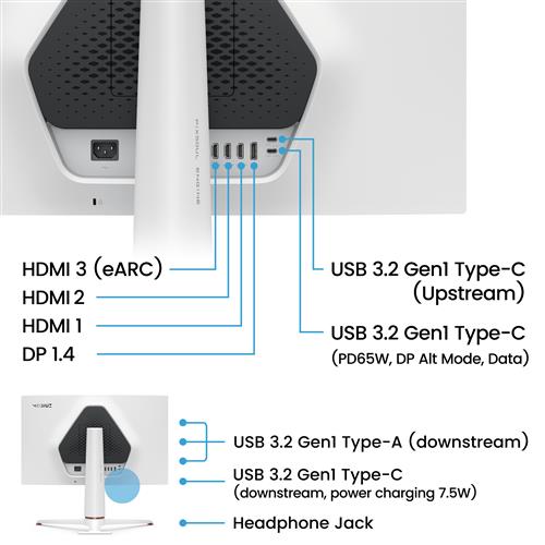 EX271U IPS 4K UHD 27IN GAMING 16:9 1MS 1200:1 400 CD/M2 HDMI/D