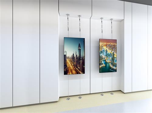 FLOOR-TO-CEILING STEEL WIRE 3M .