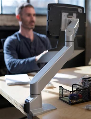 GALAXY TAB A7 LITE 8.7IN SPACE Encl. Articulating Arm Mount Blk