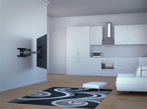 HEAVY DUTY MULTI-JOINT BRACKET BLACK