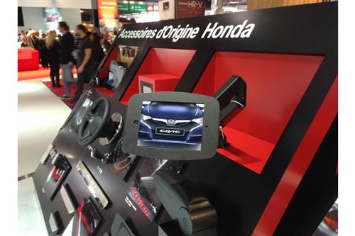 IPAD 10.2IN SPACE ENCLOSURE Articulating Arm Mount - Black