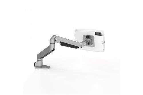 IPAD 10.2IN SPACE ENCLOSURE Articulating Arm Mount - White