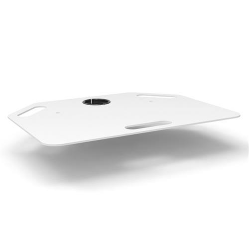 KEYBOARD TRAY FOR MEDICAL Rolling Cart - White