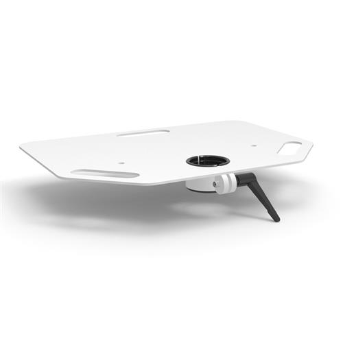 KEYBOARD TRAY FOR MEDICAL Rolling Cart - White