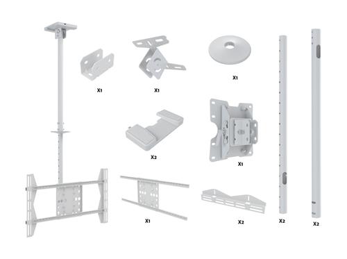 M PUBLIC CEILINGMOUNT LARGE SINGLE WHITE 3000