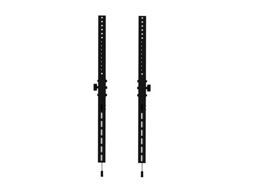 M PUBLIC DISPLAY STAND BLACK TILT ARMS 900MM