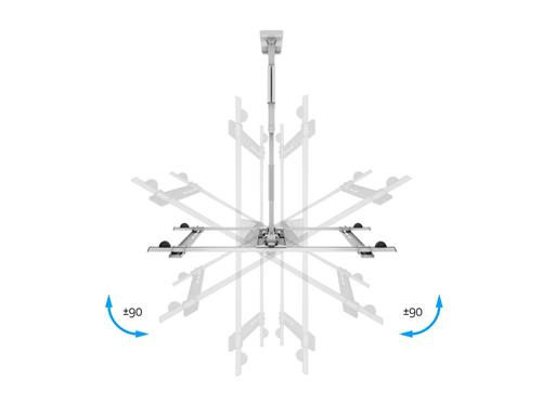 M VESA FLEXARM THIN MOUNTING KIT FOR LCD DISPLAY WHITE - SCRE