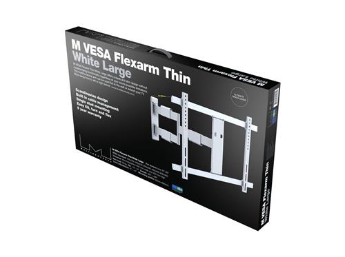 M VESA FLEXARM THIN MOUNTING KIT FOR LCD DISPLAY WHITE - SCRE