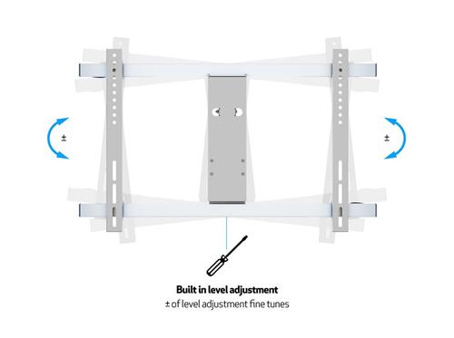 M VESA FLEXARM THIN MOUNTING KIT FOR LCD DISPLAY WHITE - SCRE