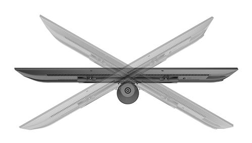 NEOMOUNTS TV DESK MOUNT (GROMMET)