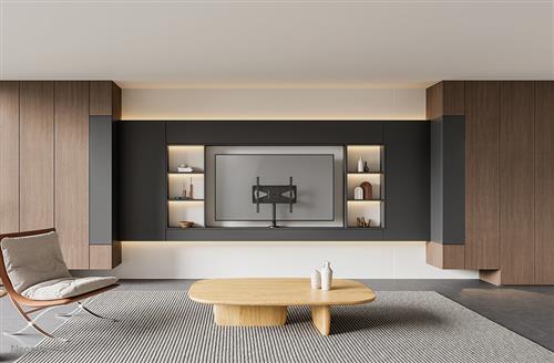 NEOMOUNTS TV DESK MOUNT (GROMMET)