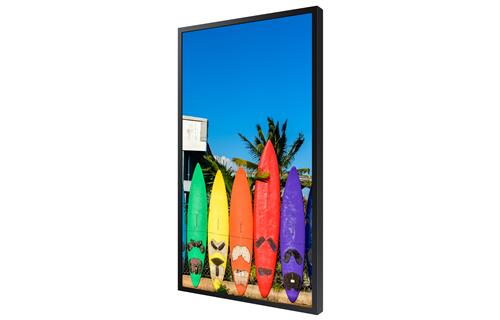 OM55B DISPLAY DIGITAL SIGNAGE SCATOLA APERTA E DANNEGGIATA