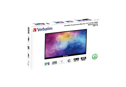 PMT-14 PORT.TOUCH MONITOR 14IN FULL HD 1080P METAL HOUSING