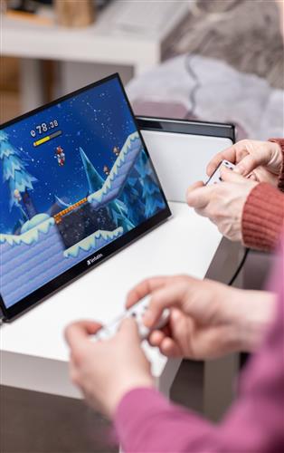 PMT-15 PORTABLE MNTR 15.6IN FULL HD 1080P METAL HOUSING