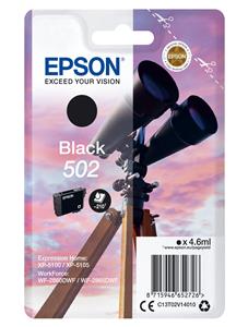 Epson 502 cartuccia d'inchiostro 1 pz Originale Resa standard Nero