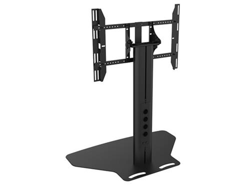 PUBLIC DISPLAY STAND 110 TILT + TABLE FLIGHT CASE BLACK