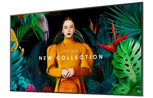 QM85C DISPLAY DIGITAL SIGNAGE SCATOLA APERTA E DANNEGGIATA