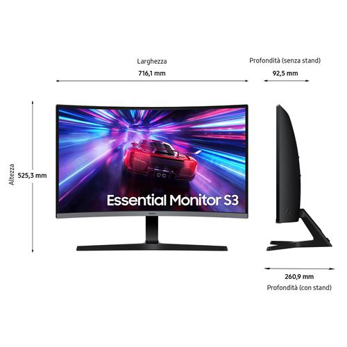 S32D390 32IN 1920X1080 16:9 100HZ 3000:1 4MS HDMI NERO