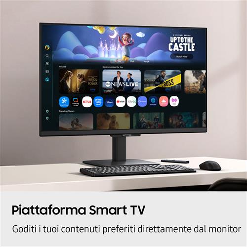 S32FM500 SMART MONITOR FHD CON SPEAKER E TELECOMANDO